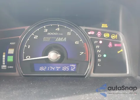 2007 Honda Civic Hybrid z USA, uszkodzony, nr VIN JHMFA36217S003052